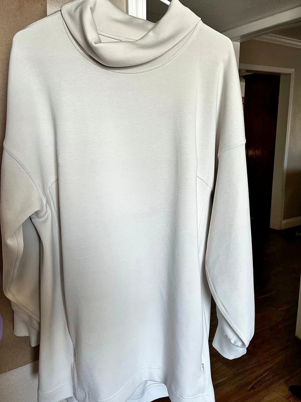 Lululemon Modal-Blend Turtleneck Tunic White Size 14